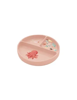 Assiette en silicone Slurpy le poulpe - Sassi