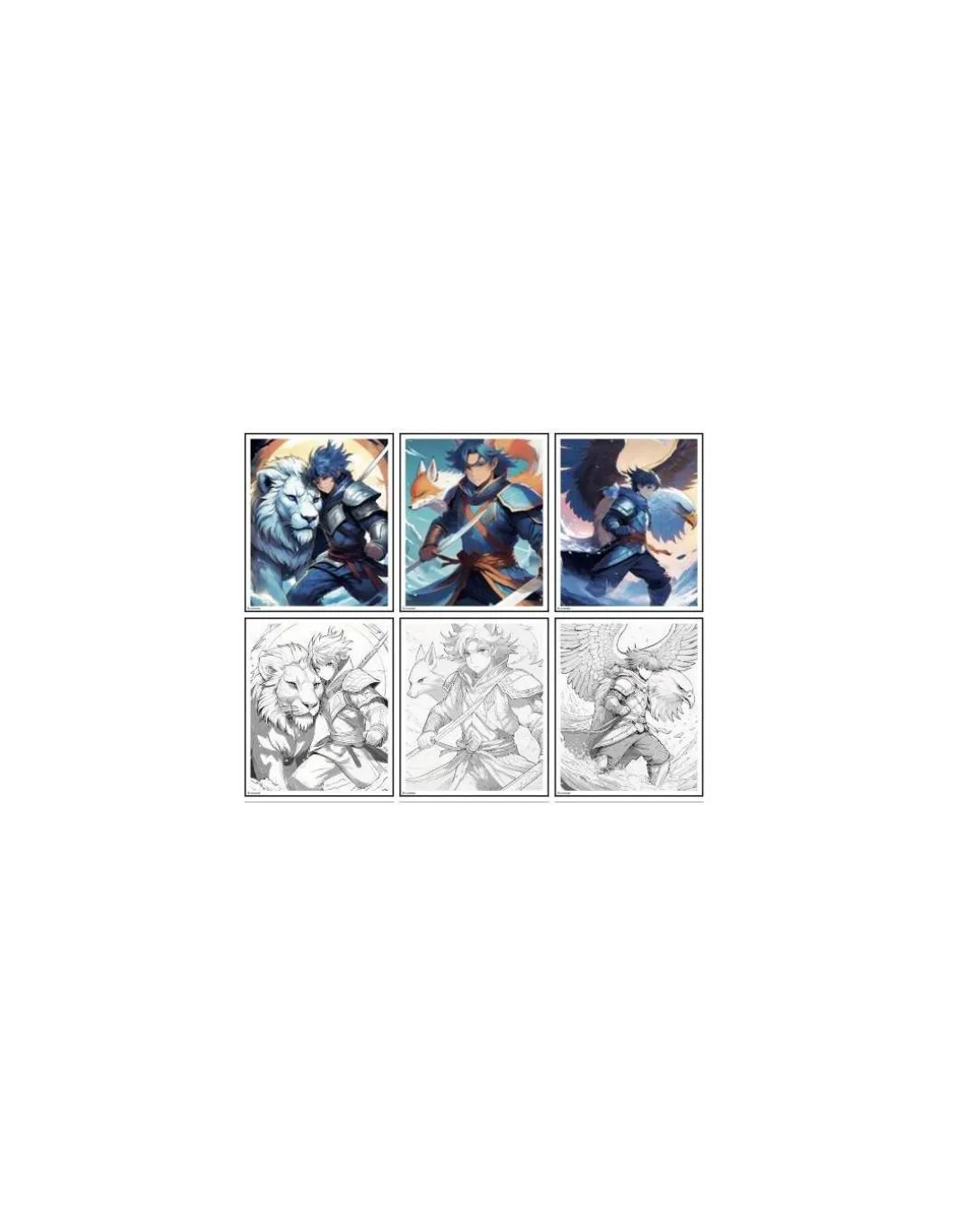 Atelier créatif Manga Héros guerriers - Sycomore