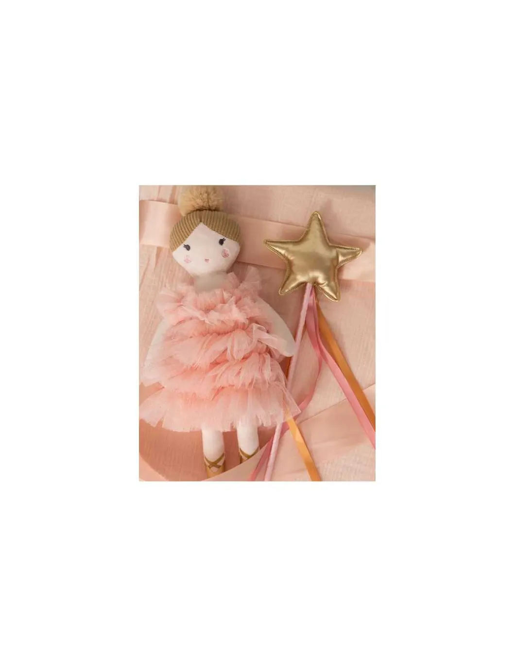 Baguette magique rose et or - Amadeus Les Petits