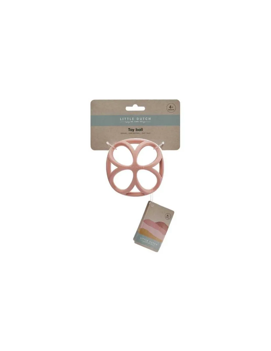Balle sensorielle rose - Little Dutch