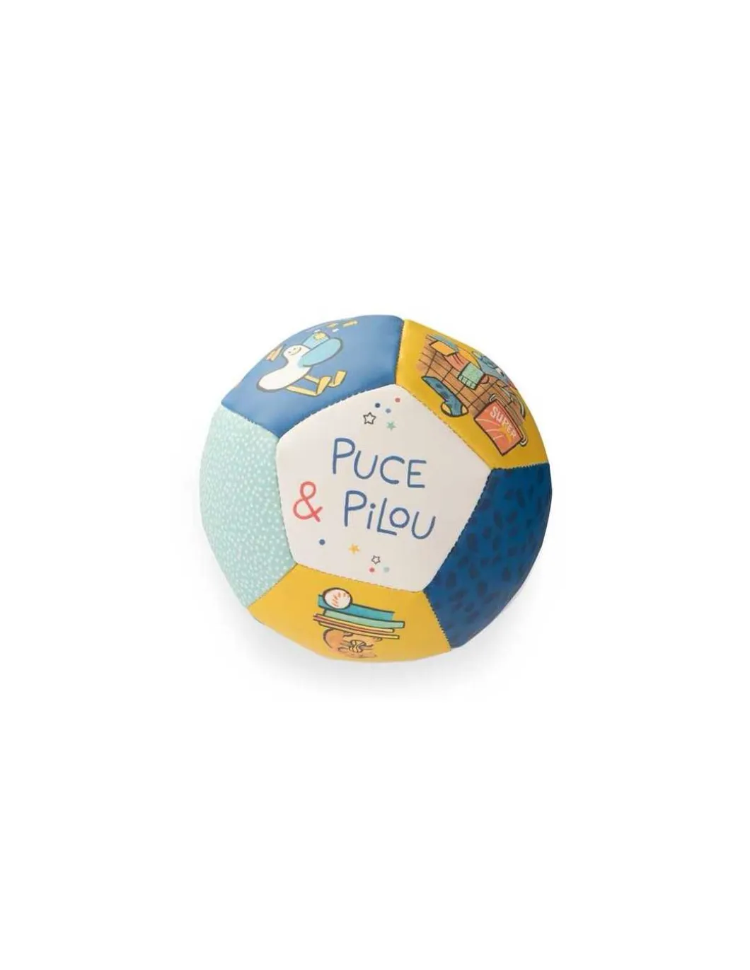 Balle souple Puce & Pilou - Moulin Roty