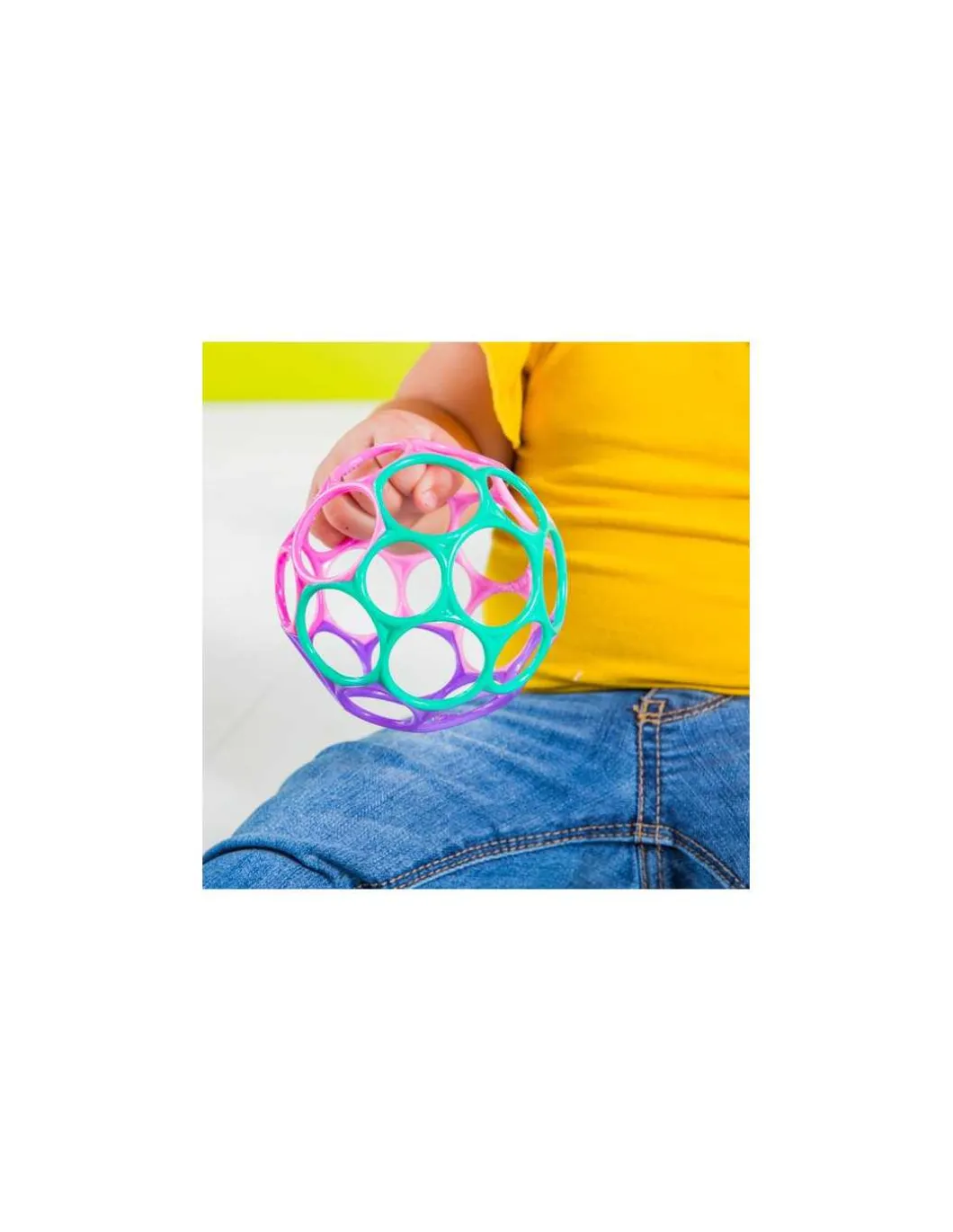 Balle souple rose violet - Oball