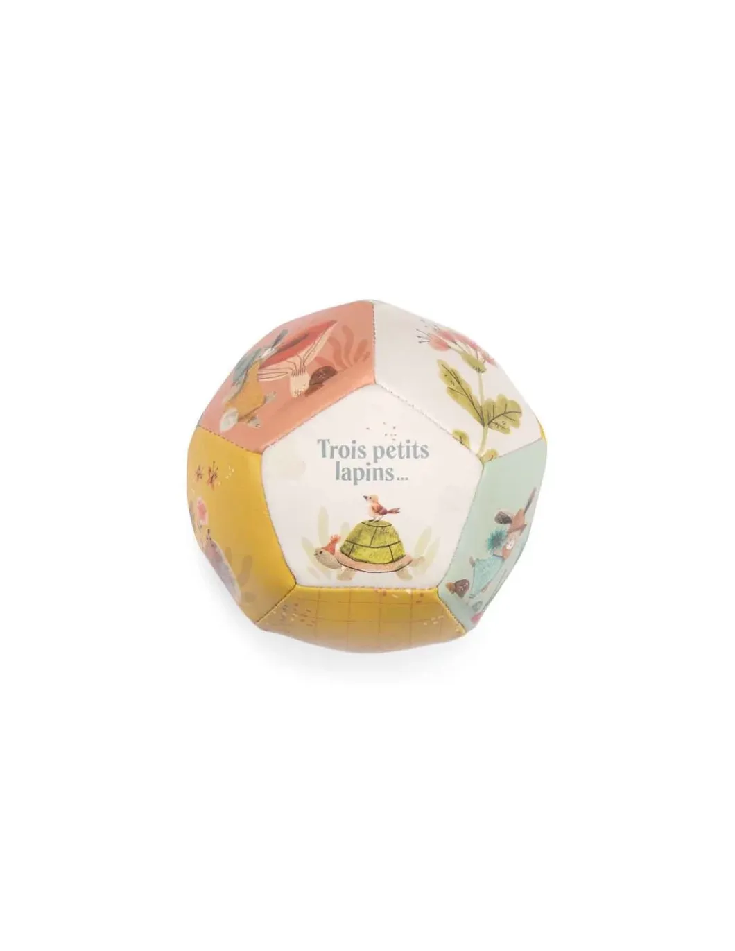 Balle souple Trois Petits Lapins - Moulin Roty