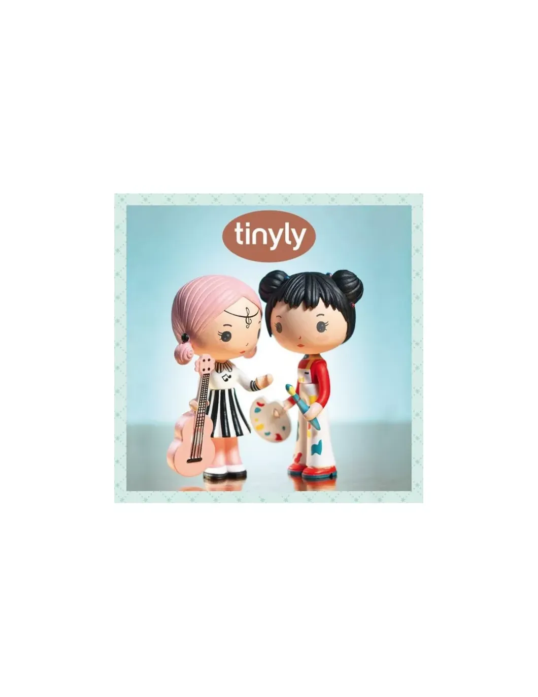 Barbouille et Gribs figurines Tinyly - Djeco