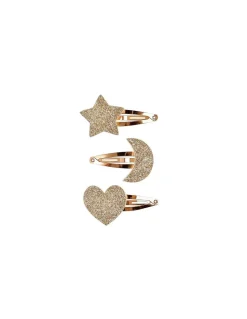 Barrettes Penelope étoile lune coeur - Souza