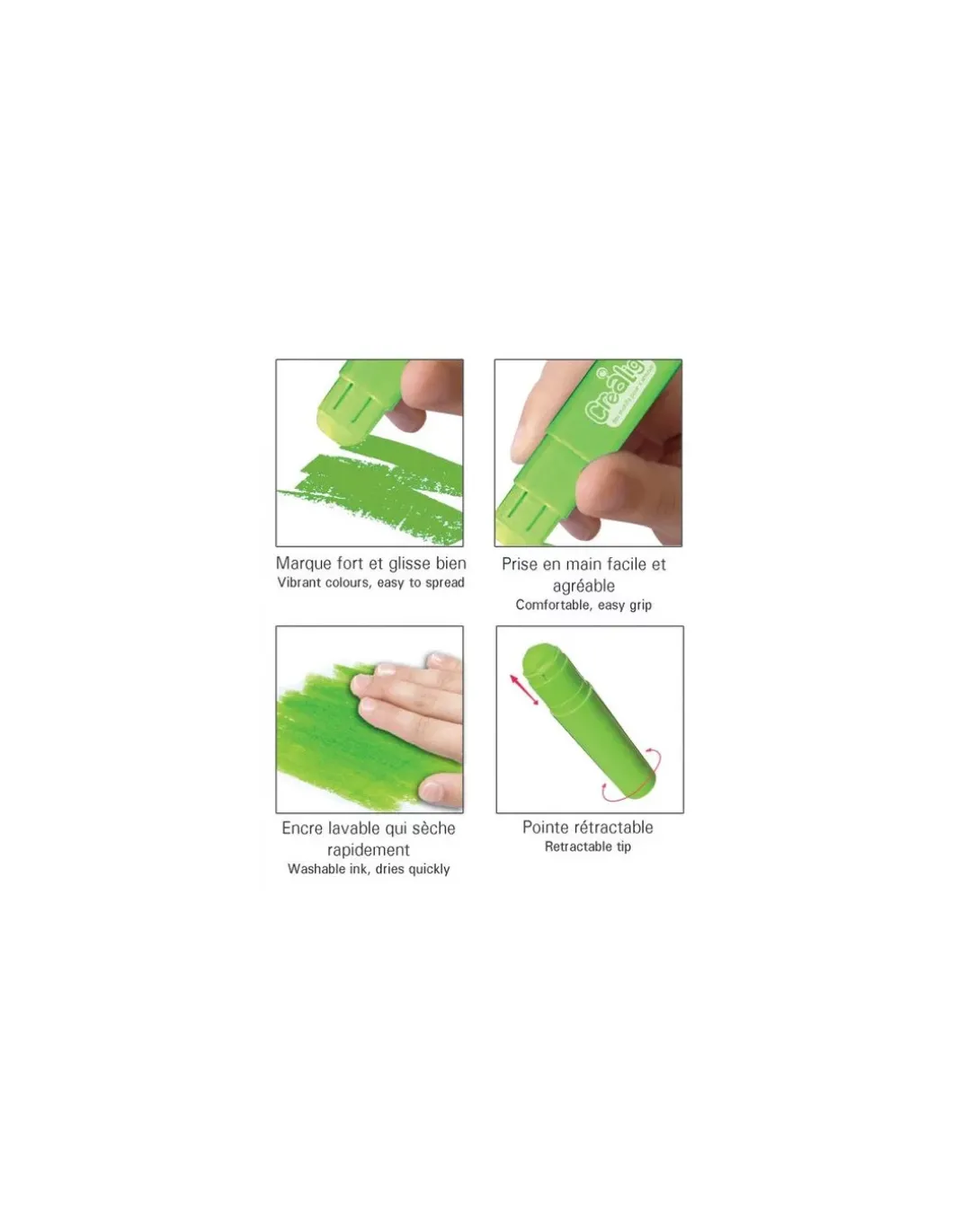 Batons de gouache - CréaLign'