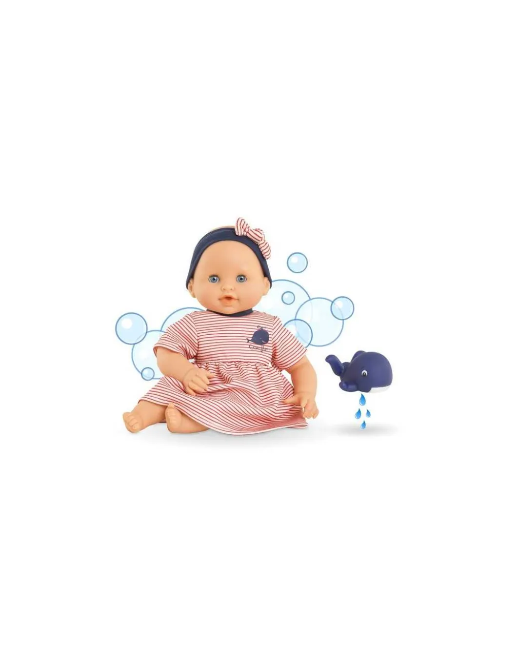 Bébé bain Calypso baleine - Corolle