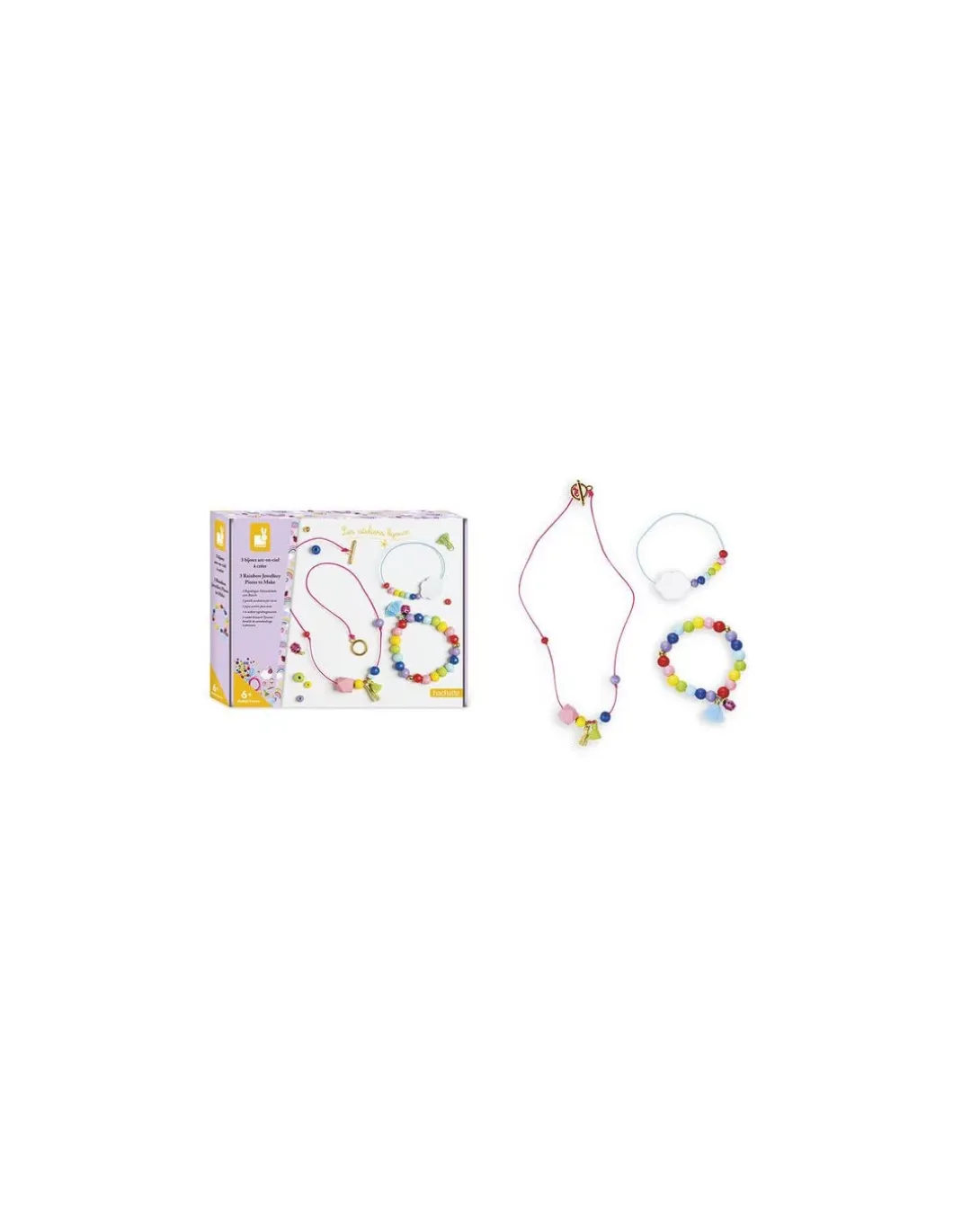 Bijoux arc-en-ciel à créer - Les ateliers bijoux - Janod