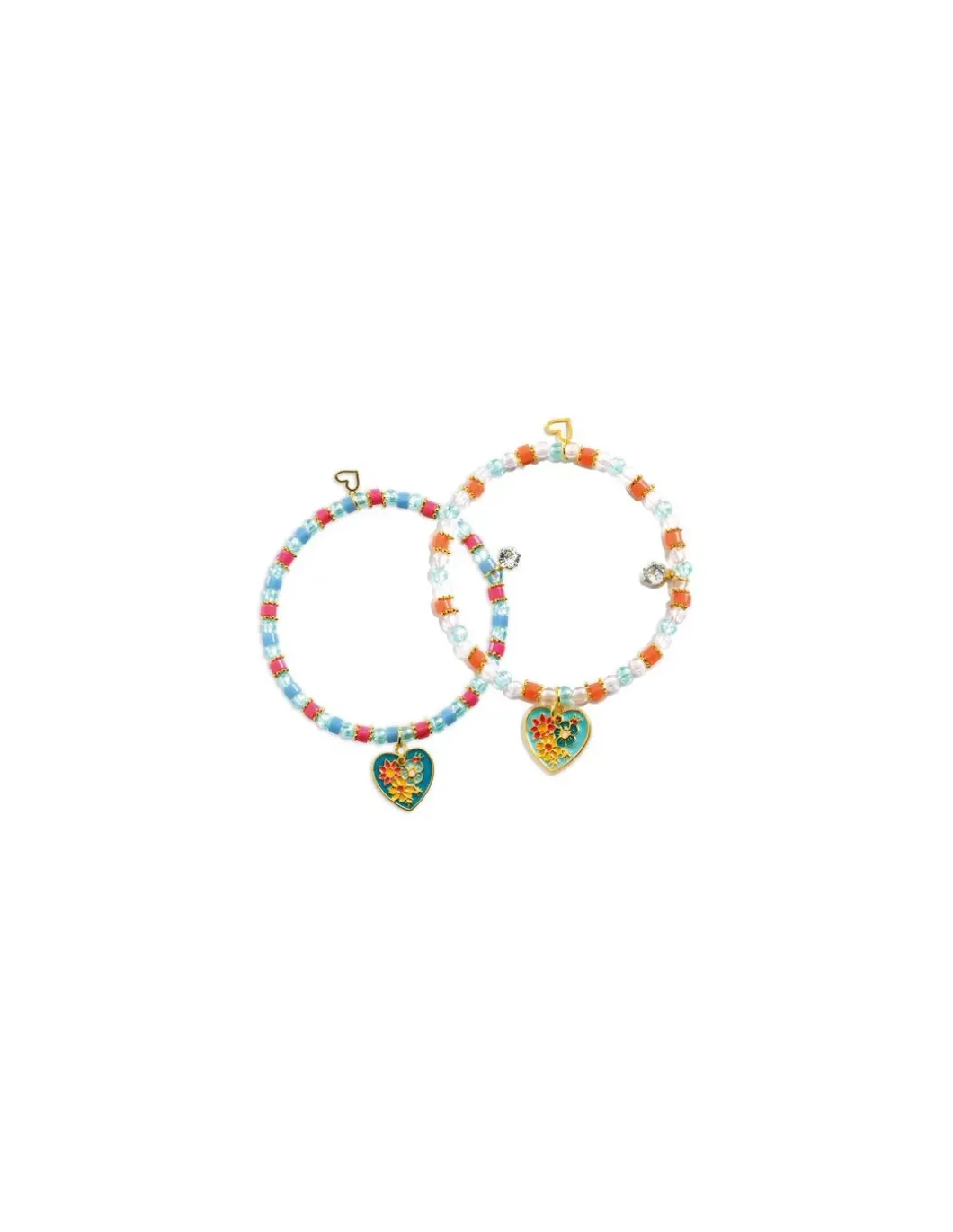 Bijoux duo bracelets coeur You & Me - Djeco