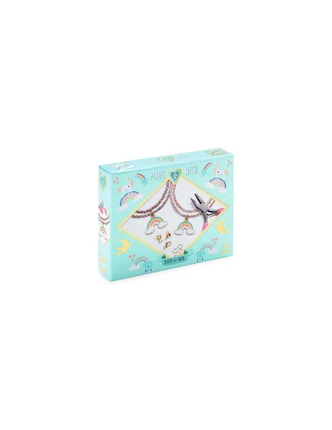 Bijoux duo bracelets Kumihimo Arc-en-ciel You & Me - Djeco