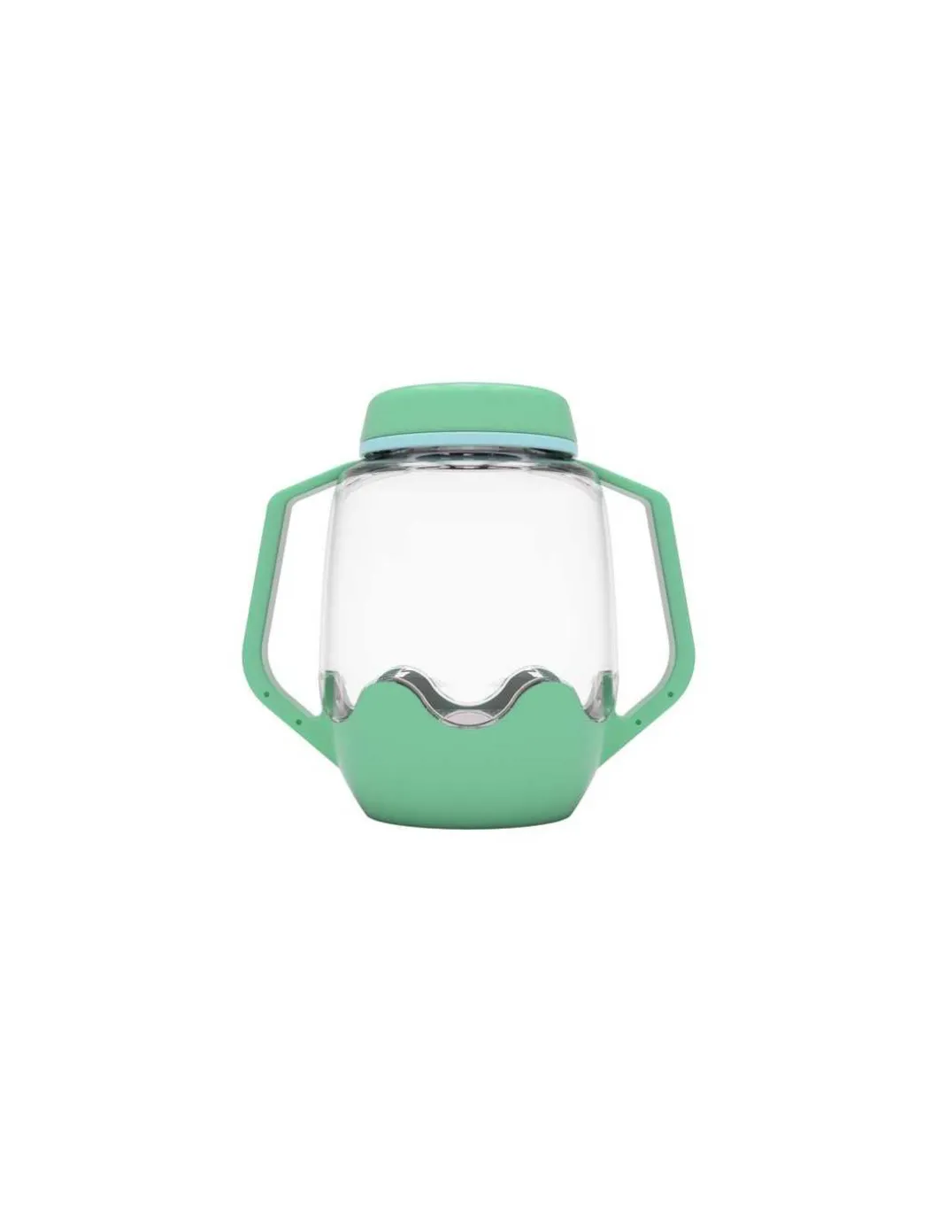 Bocal de jeu sensoriel vert - Glo Pals