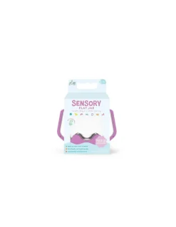 Bocal de jeu sensoriel violet - Glo Pals