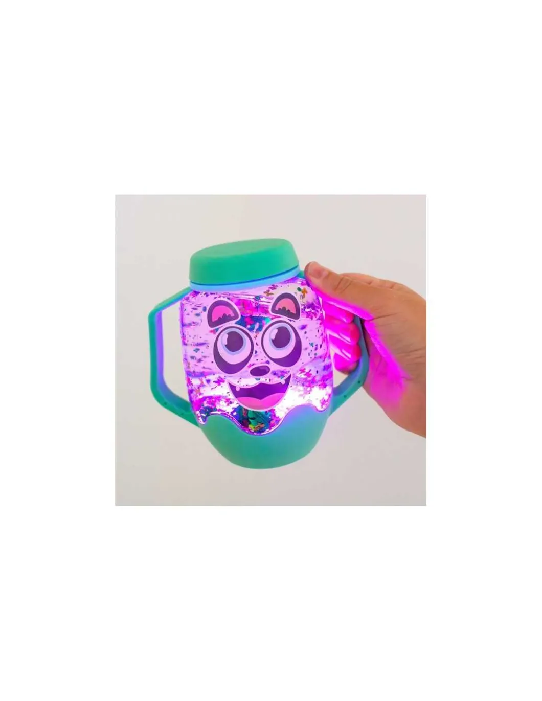 Bocal sensoriel à personnaliser Zoo - Glo Pals