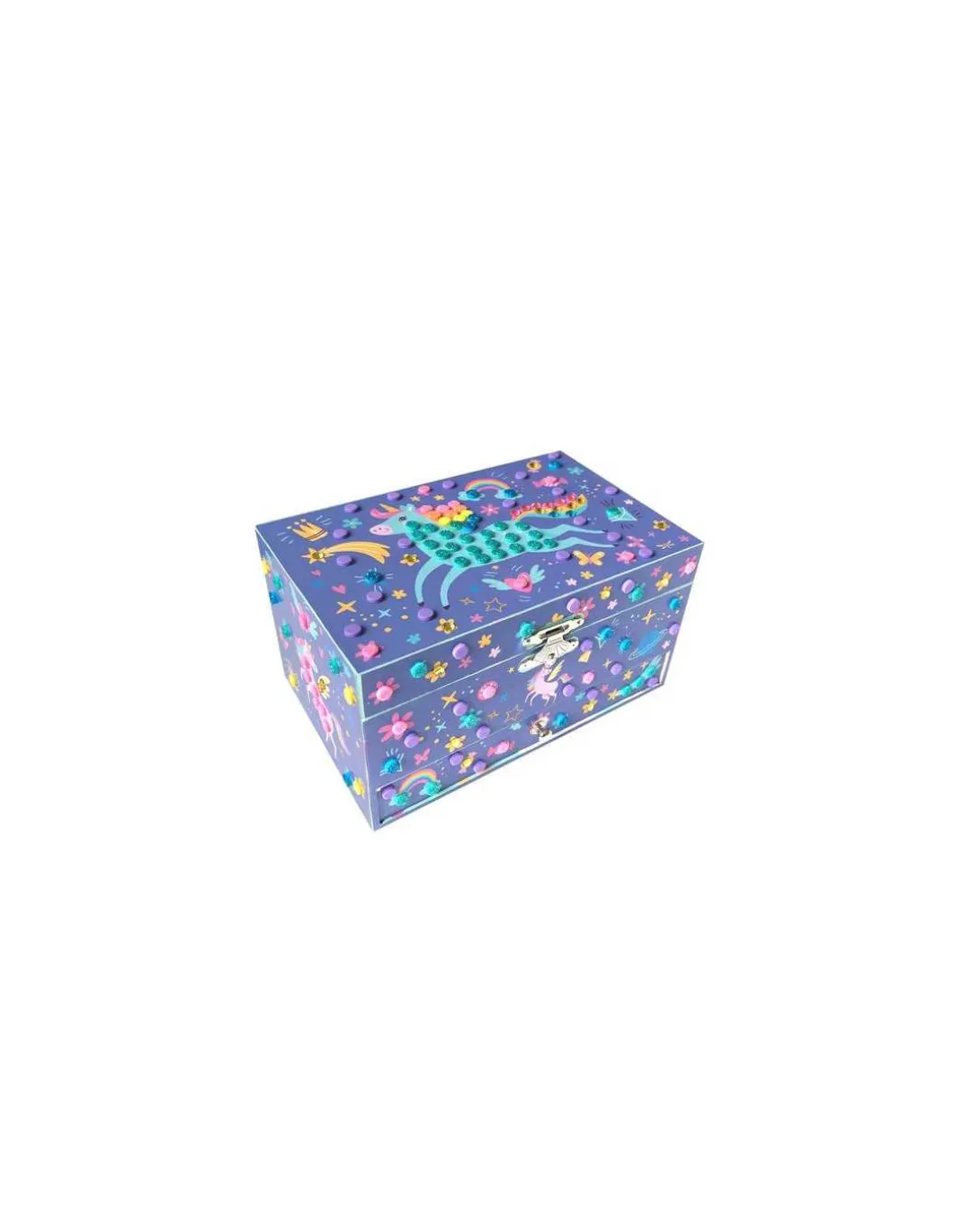 Boite à musique 3D mosaïques - Sycomore