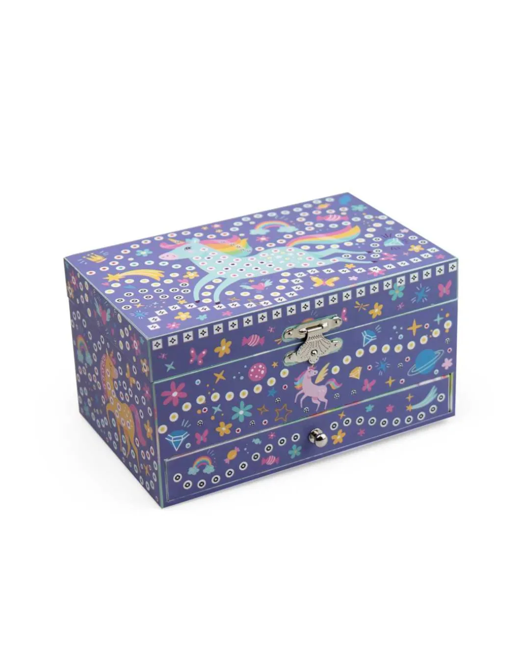 Boite à musique 3D mosaïques - Sycomore
