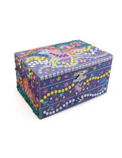 Boite à musique 3D mosaïques - Sycomore