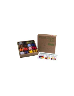 Boite de 64 crayons en cire naturelle - Crayons Rocks