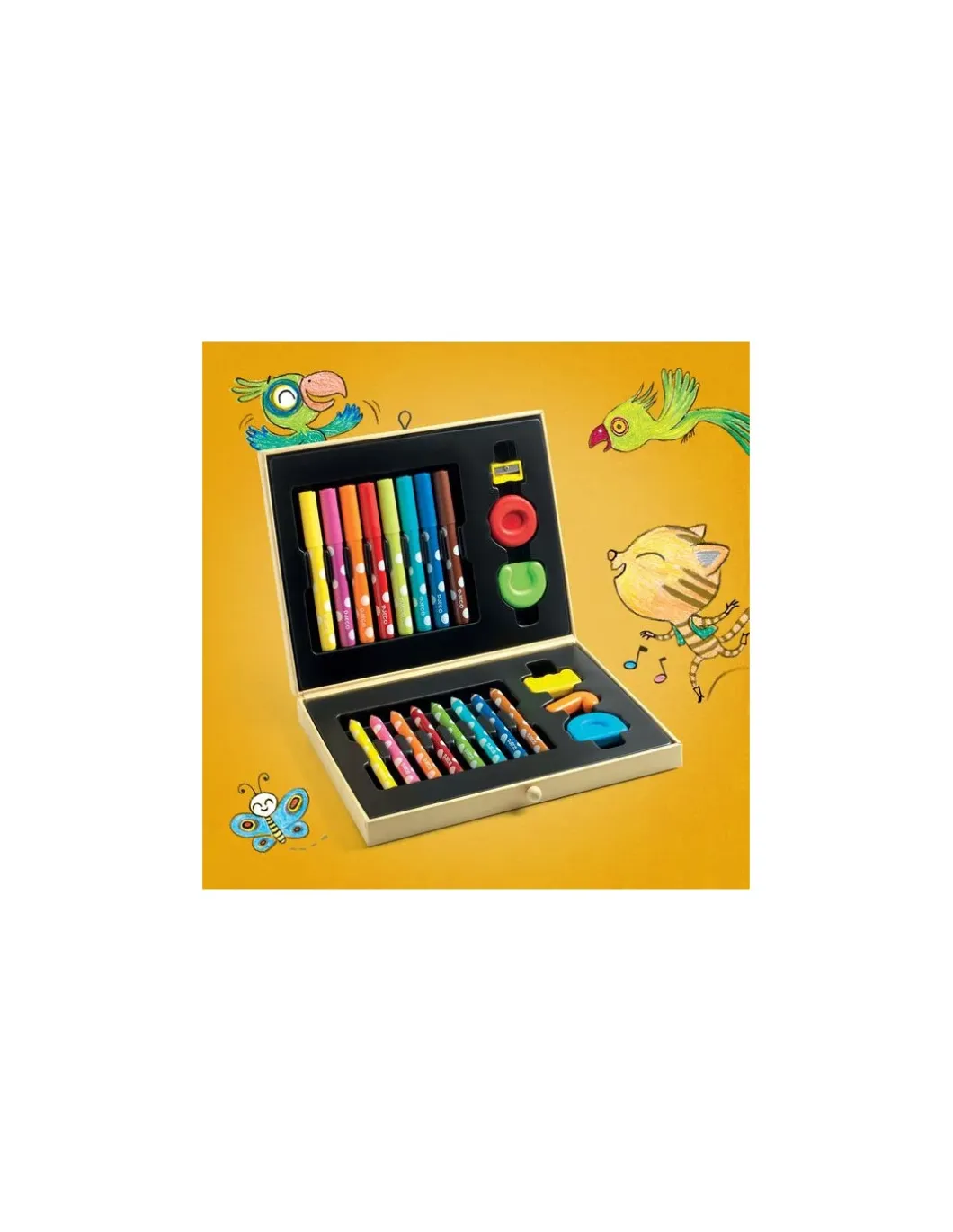 Boite de couleurs pour les petits - Djeco