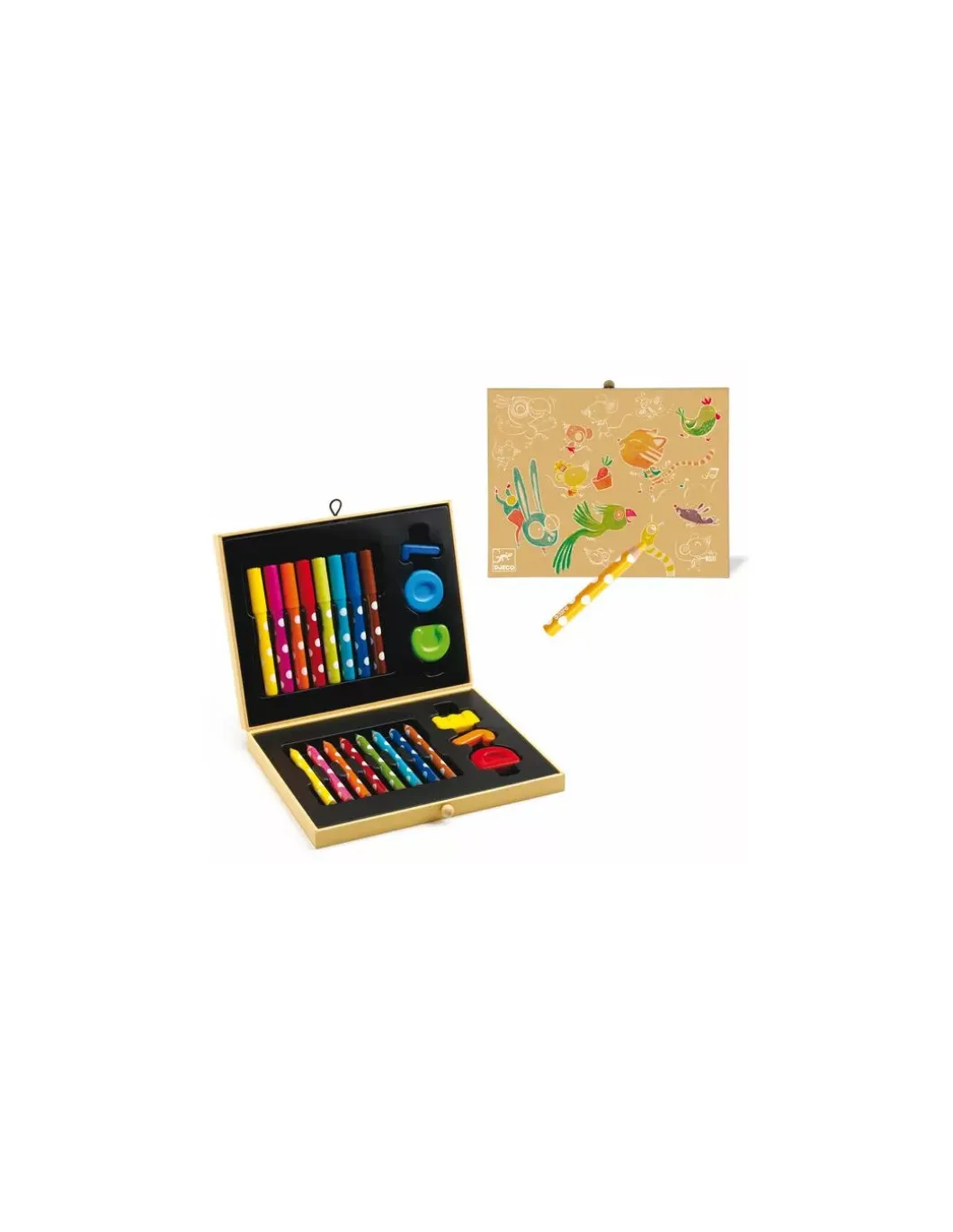 Boite de couleurs pour les petits - Djeco