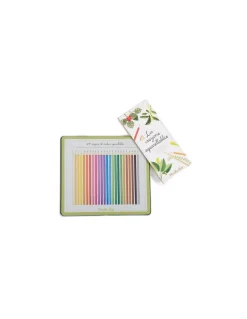 Boîte 24 crayons aquarellables Le jardin du Moulin - Moulin Roty