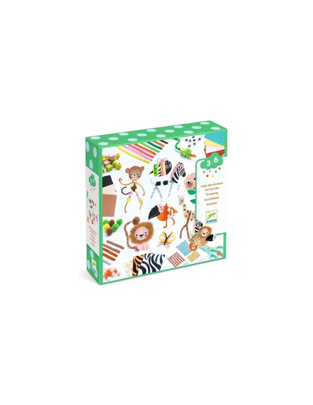 Boîte à créer Animaux de la jungle - Djeco