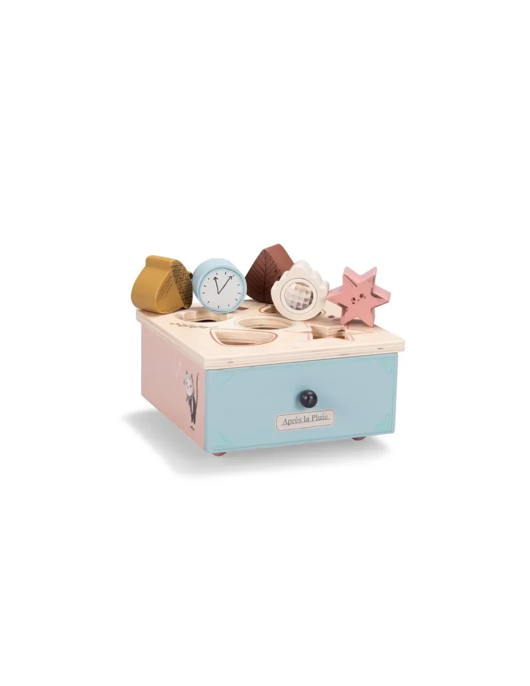 Boîte à formes Après la pluie - Moulin Roty