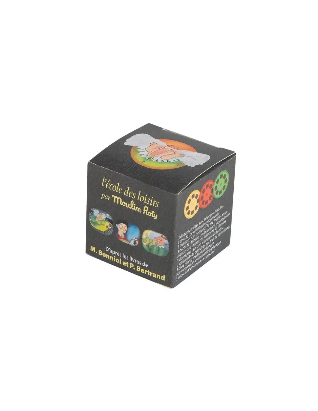 Boîte de 3 disques pour lampe Cornebidouille Ecole des loisirs - Moulin Roty