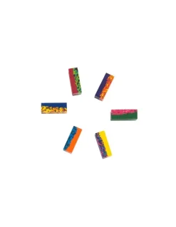 Boîte de 6 pierres de cire multicolores - Moulin Roty