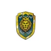 Bouclier coeur de lion en mousse - Great Pretenders