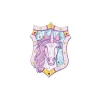 Bouclier licorne enchantée en mousse - Great Pretenders