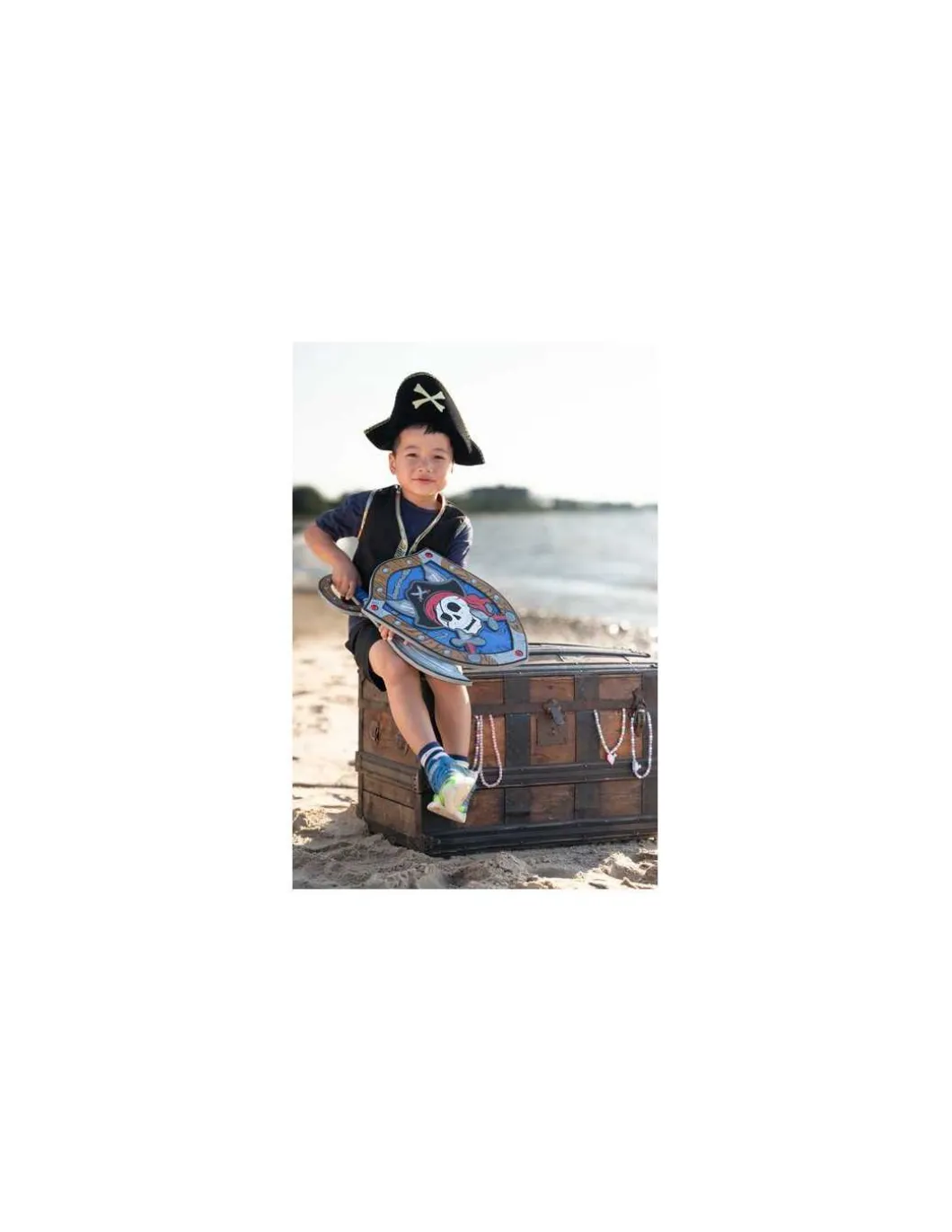 Bouclier pirate Captaine Skully en mousse - Great Pretenders