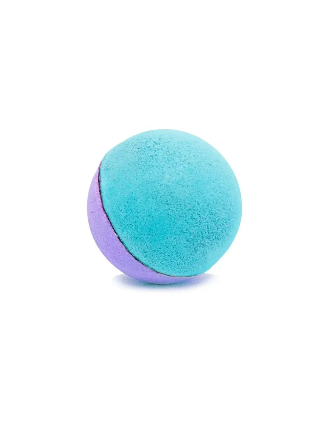 Boule de bain duo bleu et violet - Nailmatic