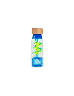 Bouteille sensorielle Move Spirale bleue - Petit Boum