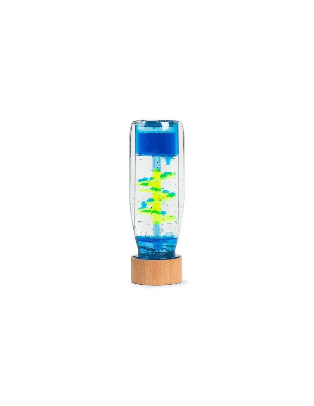 Bouteille sensorielle Move Spirale bleue - Petit Boum