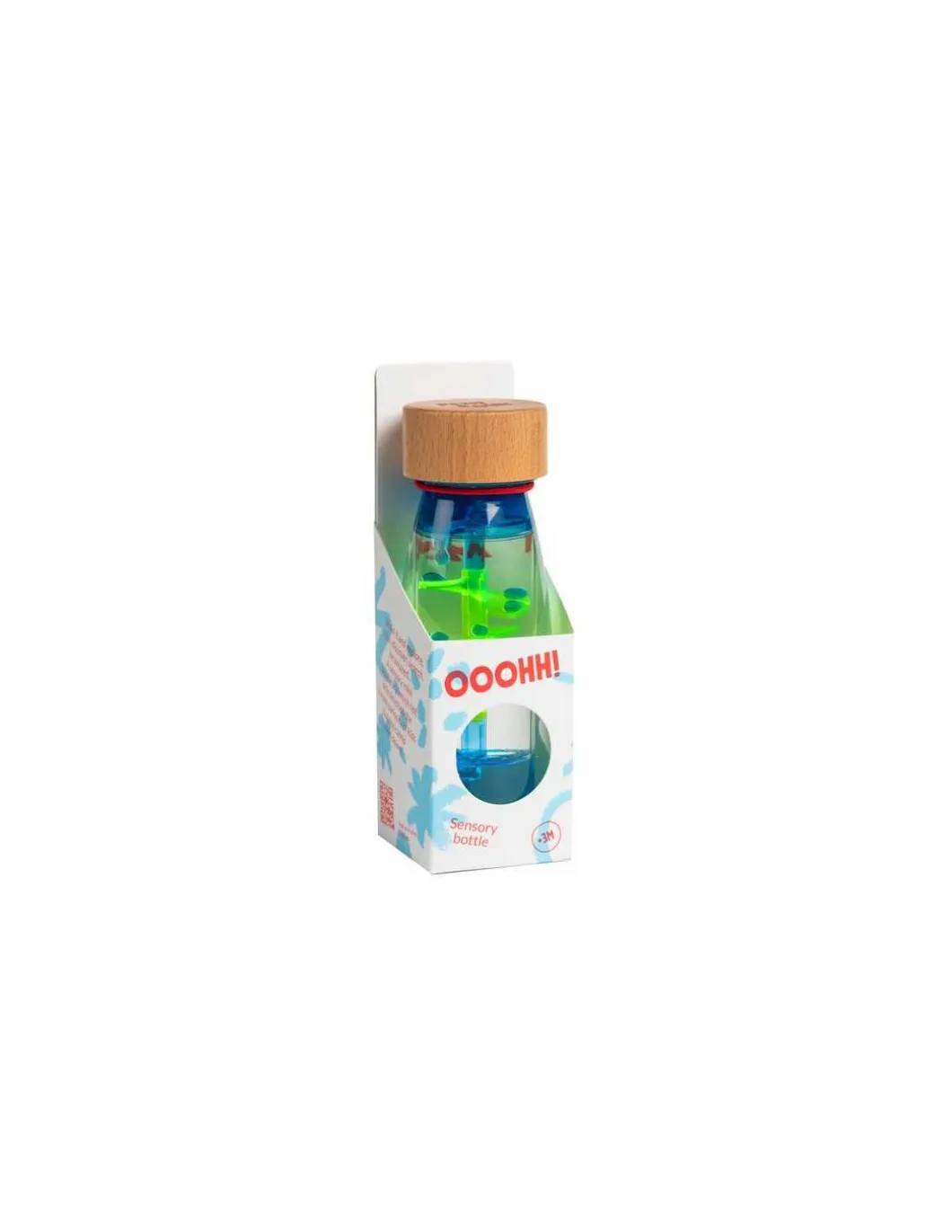 Bouteille sensorielle Move Spirale bleue - Petit Boum
