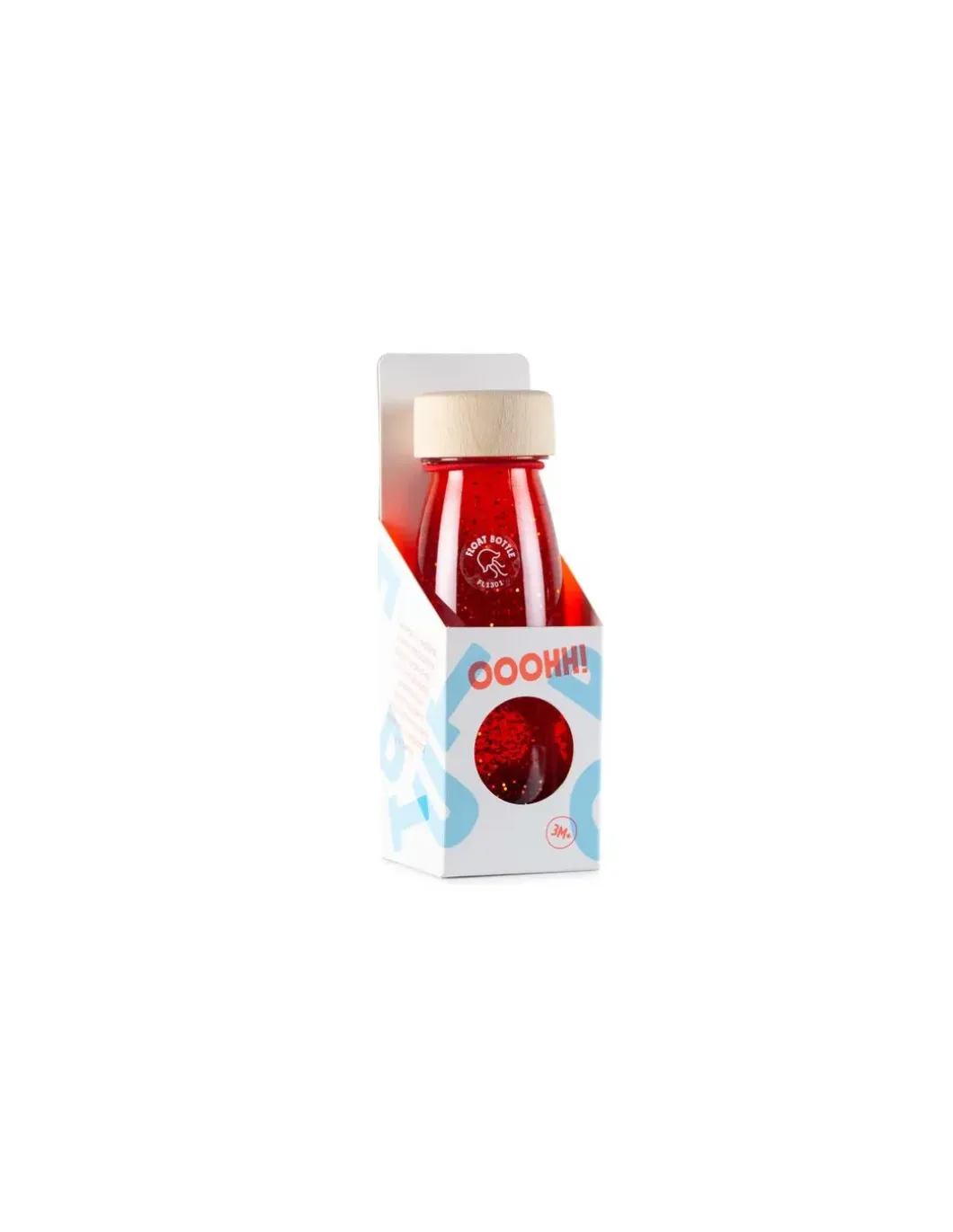 Bouteille sensorielle rouge - Petit Boum