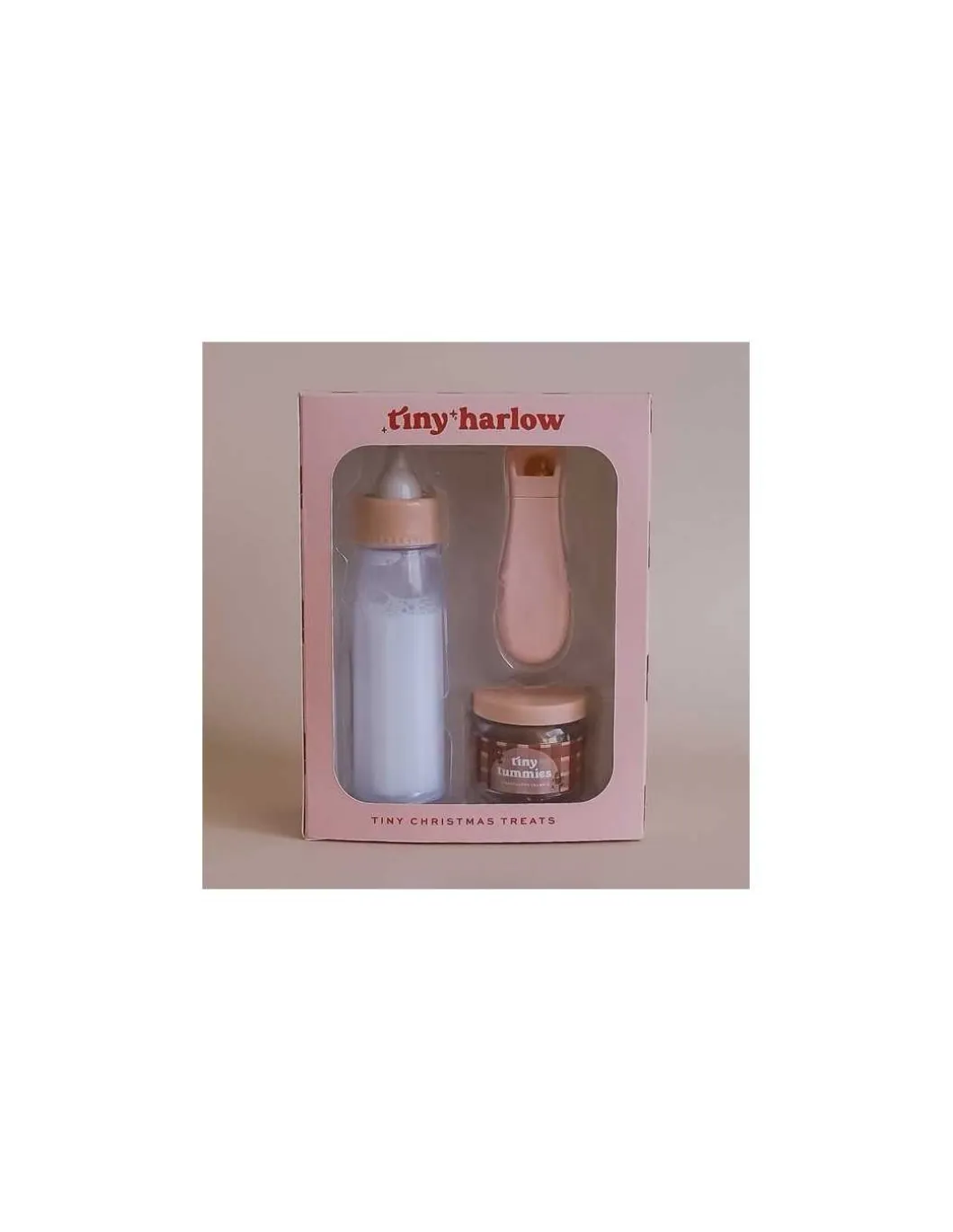 Box Noël biberon et petit pot pain d'épice - Tiny Harlow