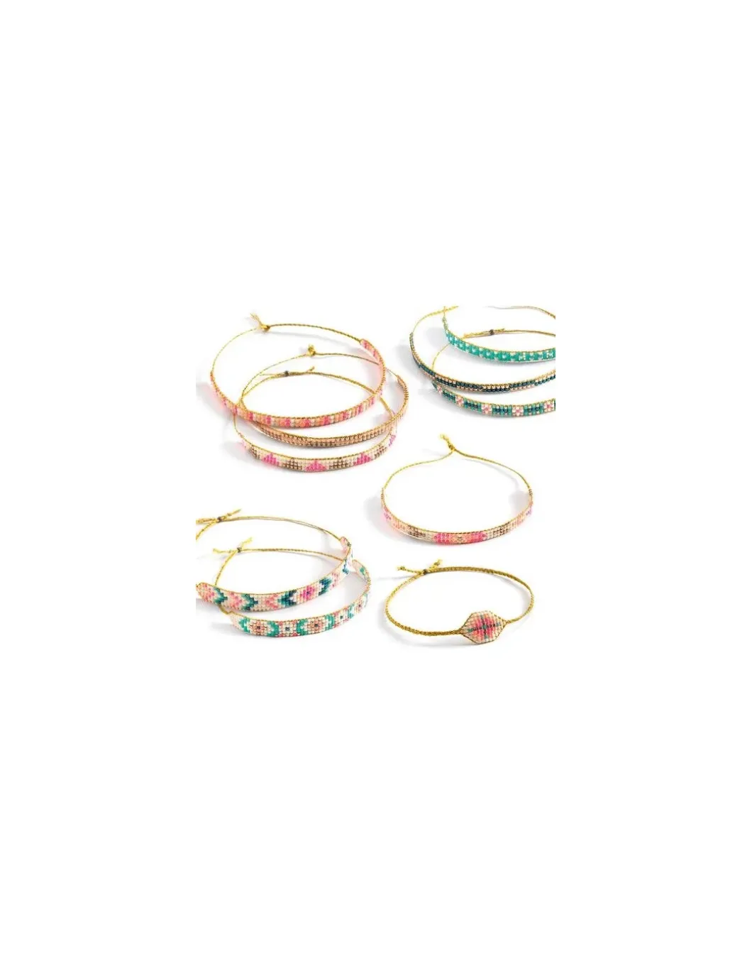 Bracelets et métier à tisser minuscules - Djeco