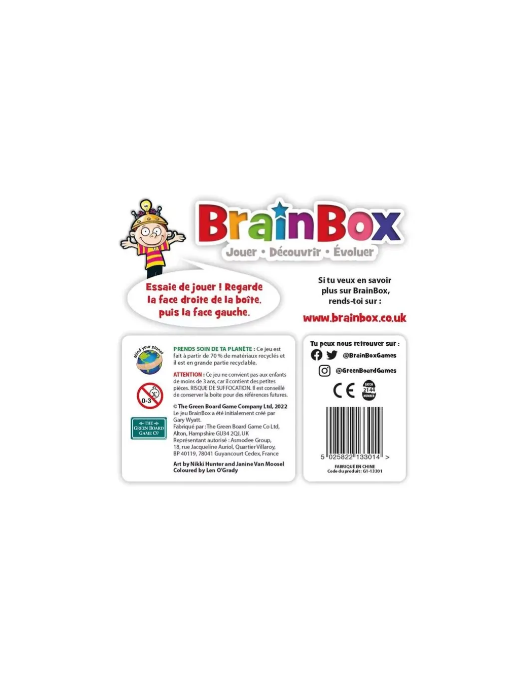 Brainbox voyage autour du Monde