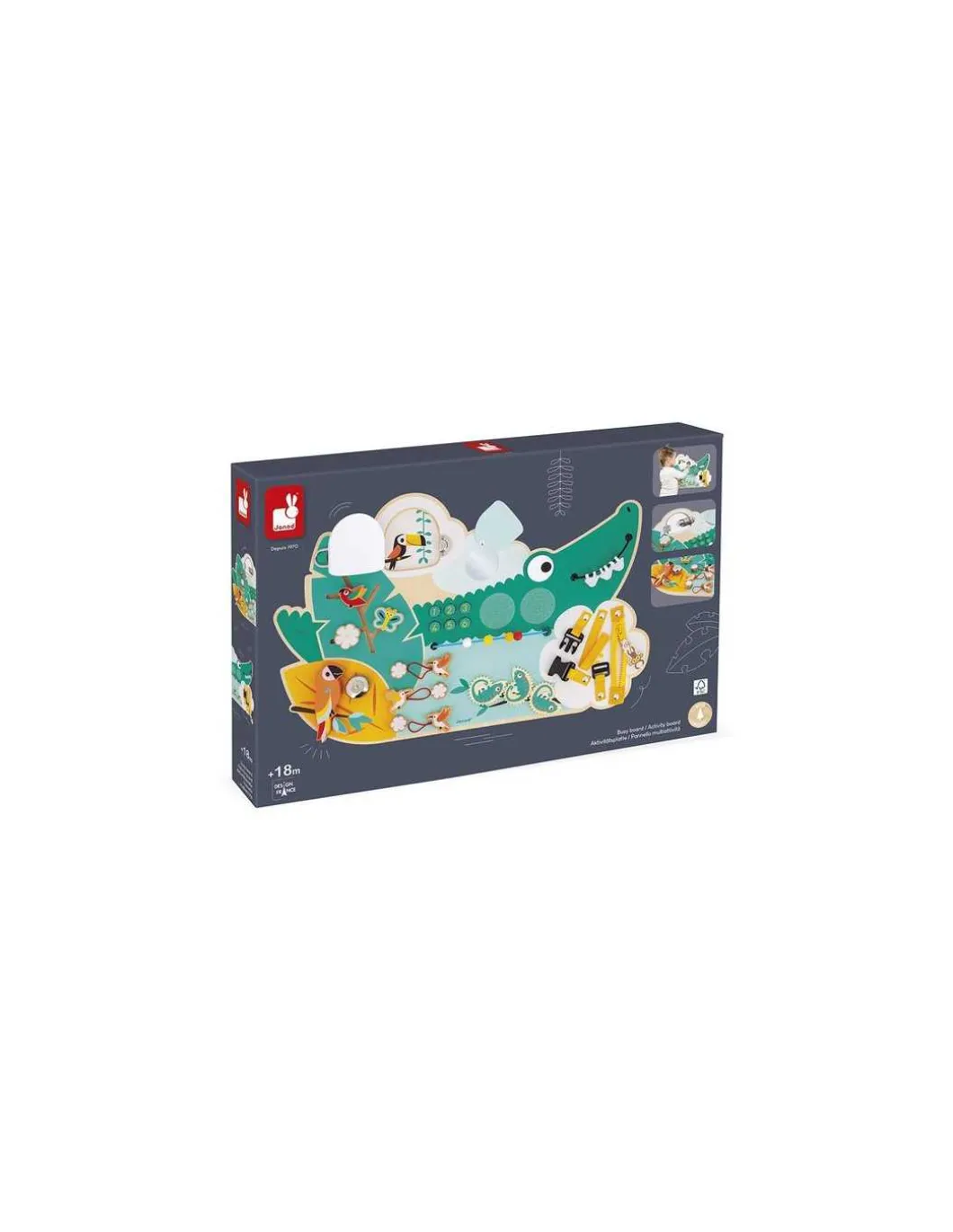 Busy Board Croco Tropik - Janod