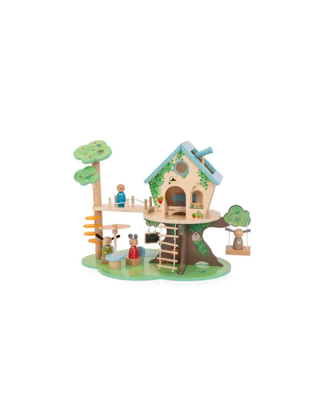 Cabane dans les arbres - Moulin Roty