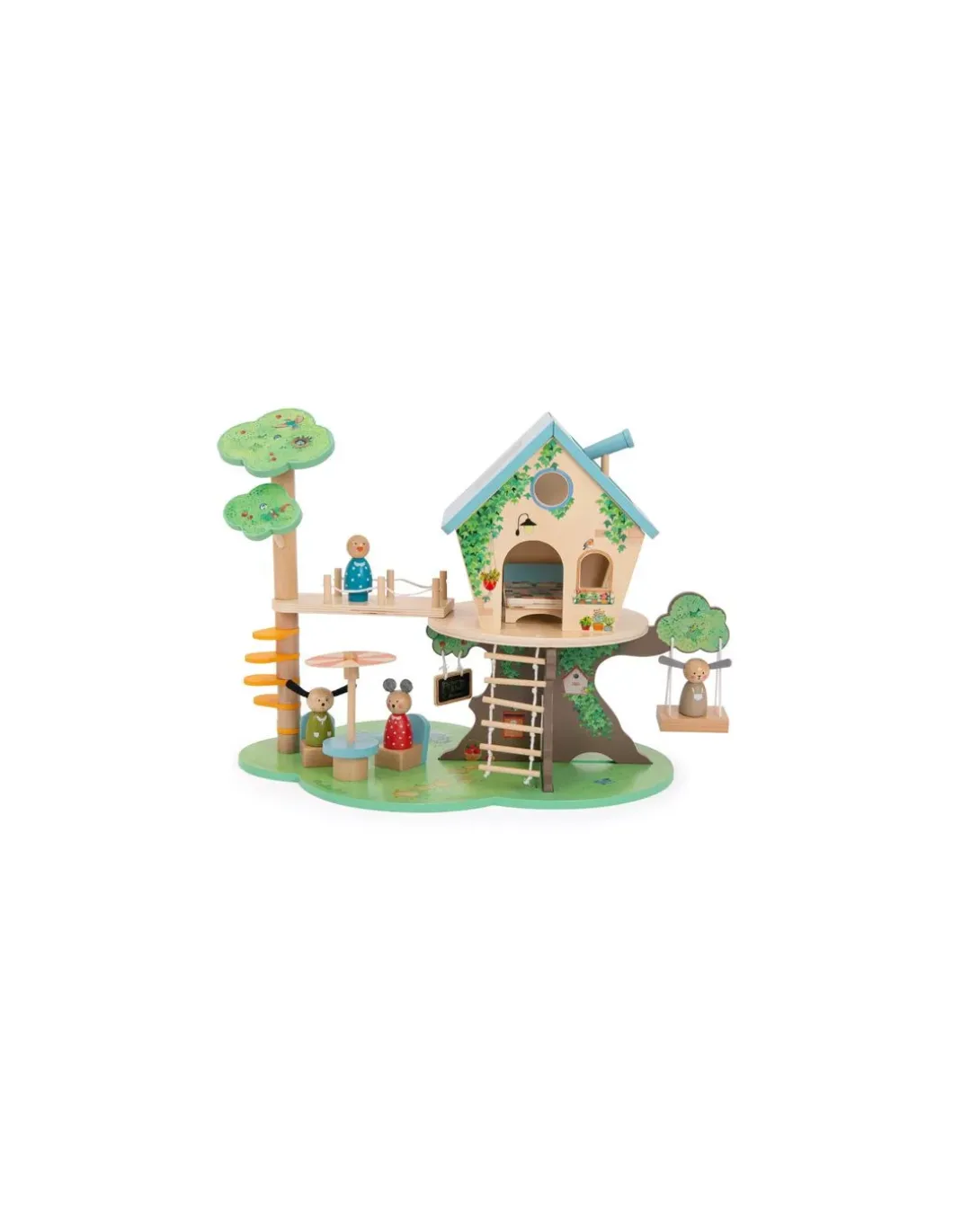 Cabane dans les arbres - Moulin Roty