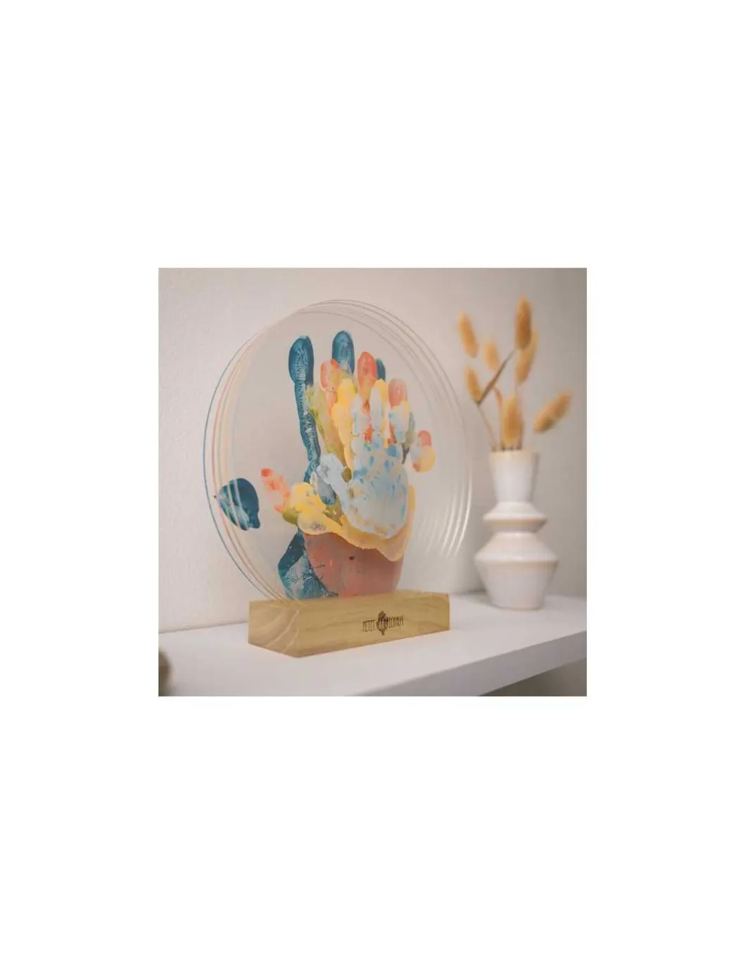 Cadre décoratif Empreintes Famille - Petit Artichaut