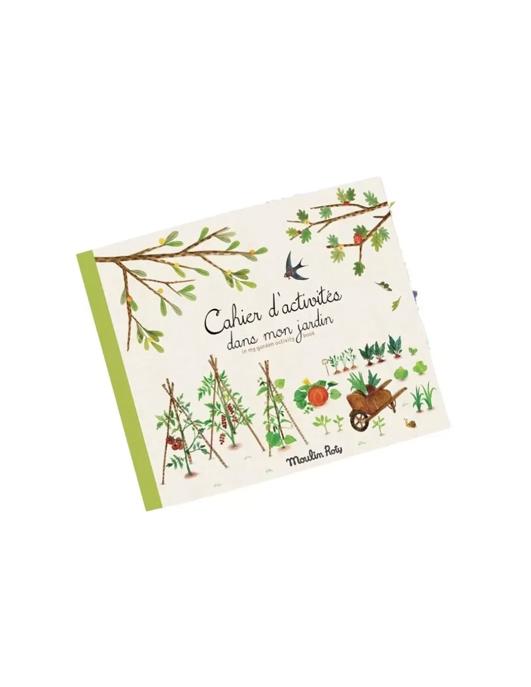 Cahier d'activités dans mon jardin - Moulin Roty