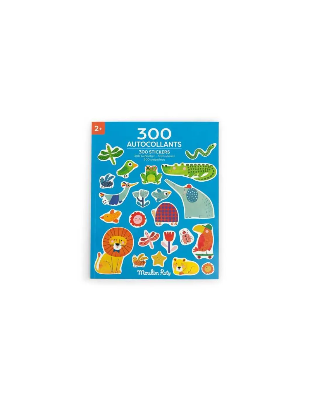 Cahier de 300 stickers Les Toupitis - Moulin Roty
