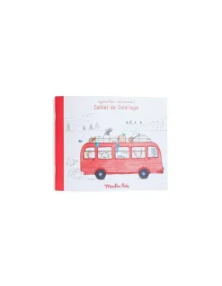 Cahier de coloriage aujourd'hui c'est mercredi - Moulin Roty
