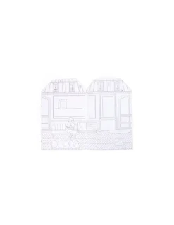 Cahier de coloriage et stickers Les Parisiennes - Moulin Roty