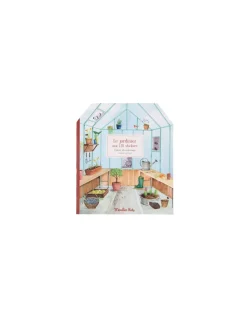 Cahier de coloriage et stickers Le jardinier Le Jardin du Moulin - Moulin Roty