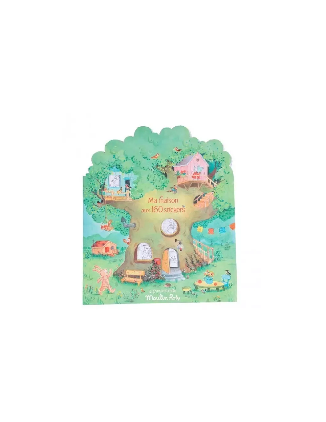 Cahier de stickers La grande famille - Moulin Roty