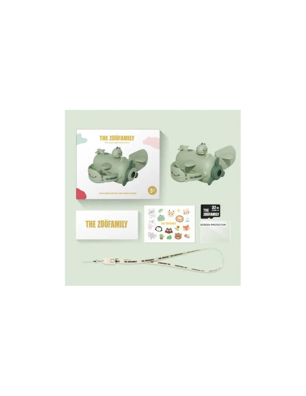 Camera Dinosaure Zoo Video - The Zoofamily